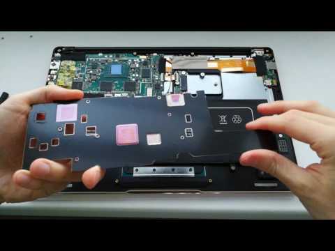 Разборка JumperEZBook 3 Pro (WIFI модуль, RAM, установка SSD)