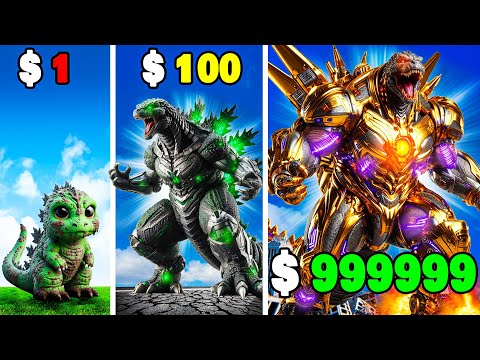 $1 to $1,000,000 GODZILLA in GTA 5