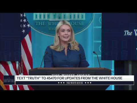 Press Secretary Karoline Leavitt Briefs Members of the Media, Apr. 8, 2026