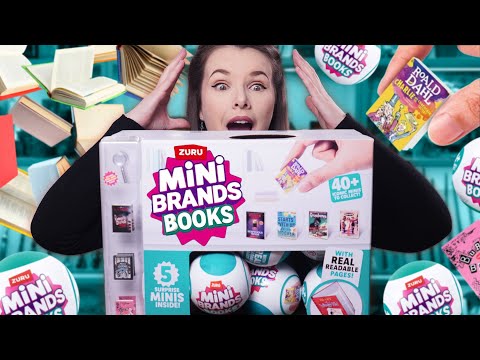 Are These The TINIEST Books EVER?! ๐ | Mini Brands Books
