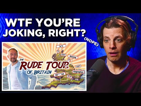 American Reacts to The Rude Tour of Britain!