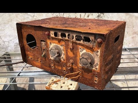 Restoration Rusty and Severely Damaged Classic Stabilizer // Restoring Old Voltage Stabilizers