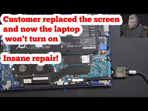 Samsung Galaxy Book Flex NP930 - I removed 3 ic's chips and the laptop is working fine without, LoL