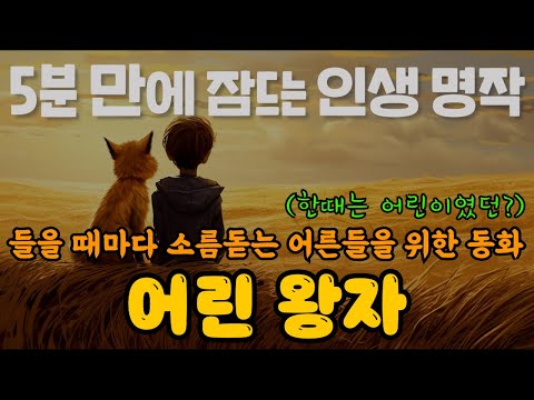 [2024 어린왕자] 빗소리 수면음악보다는 잠잘 때 듣는 책읽기가 제 맛이지 🌙ㅣ남자ASMRㅣ책 읽어주는 남자ㅣ오디오북