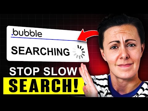 Make Searches FASTER in Bubble (With Low Workload Consumption)