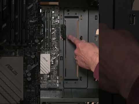 How to Connect Your ATX Motherboard Power Cable #pcbuild #Shorts