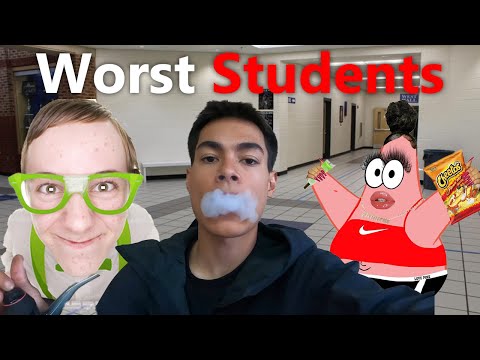 Types Of Annoying Students At School