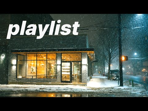 𝗽𝗹𝗮𝘆𝗹𝗶𝘀𝘁 🎧 Cozy Winter Pop For Snowy Days ☕❄️ | Chill Café Playlist