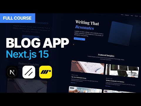 Build & Deploy a Stunning Next.js 15 Blog with Shadcn – Full Course [Free Hosting]