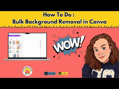 Bulk Background Removal in Canva- Step by Step