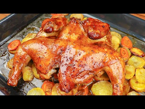 I won't roast chicken anymore! Very tasty and healthy chicken in the oven!