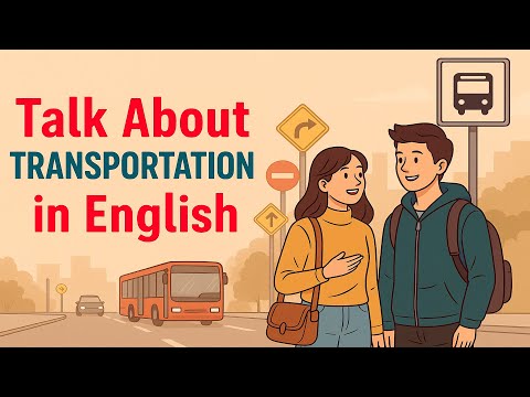 How to Talk About Transportation in English | Daily Conversation Practice for Beginners (A1–B1)