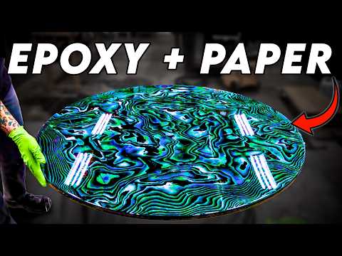 I Turn 9024 Sheets of Paper into My Best Table Yet