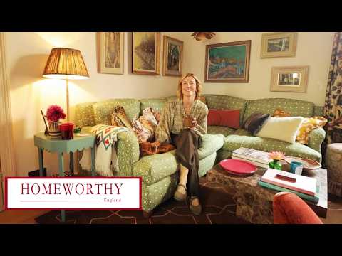 ENGLISH HOUSE TOUR | A Print-Packed London Home with Quirky Art & Personal Textiles