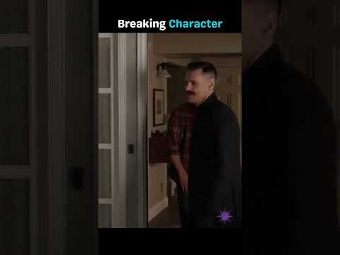 Actors Breaking Character on Set #movie #actor