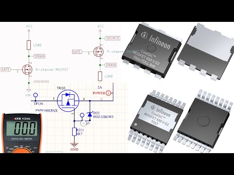 TESTING MOSFETS : HOW TO TEST FOR A SHORT IN A MOSFET. LAPTOP REPAIR.