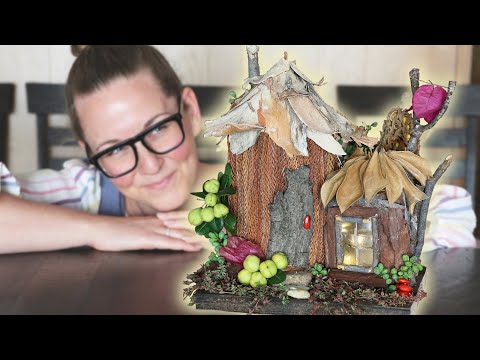 I Foraged in My Backyard to Make a Fairy House