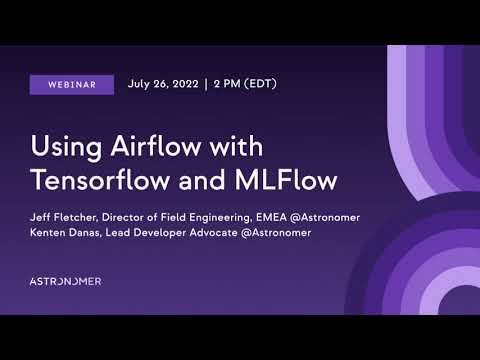Using Airflow with Tensorflow and MLFlow