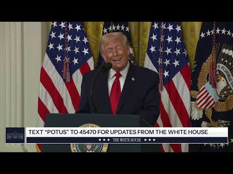 President Trump and the First Lady Participate in a Women's History Month Event