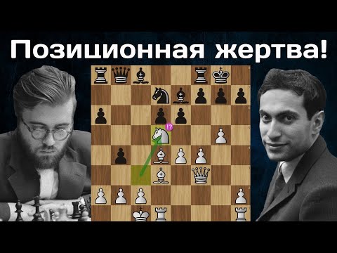 „Есть два вида жертв: корректные и мои“  Михаил Таль - Бент Ларсен | Блед 1965 | Шахматы