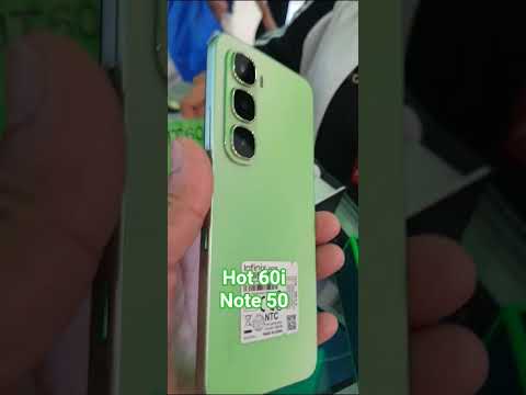 Note 50 vs Hot 60I #design#short