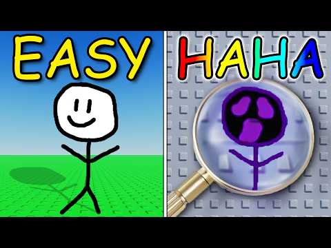 Finding EVERY stickman in Roblox find the stickmen...