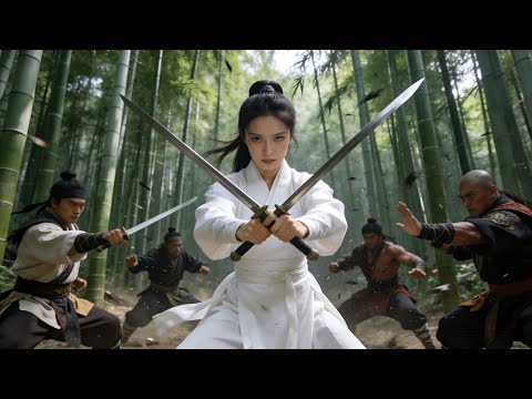 Villains attack innocent girl. She turns out to be the world's top kungfu master!