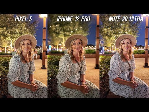 iPhone 12 Pro vs Galaxy Note 20 Ultra vs Pixel 5 Low Light Camera Test Comparison!