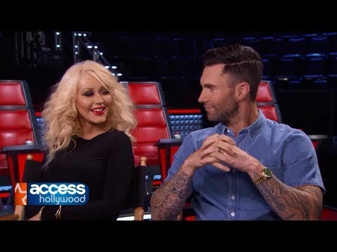 Adamtina moments - The voice season 8