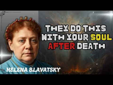 Helena Blavatsky Knew What The ARCHONS Did To The HUMAN SOUL AFTER DEATH