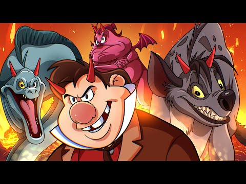 Disney Villain Sidekicks: Evil to Most Evil