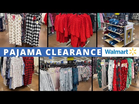 🔥MAJOR PAJAMA CLEARANCE EVENT AT WALMART‼️WALMART CLEARANCE | WALMART SHOP WITH ME | WALMART PAJAMA