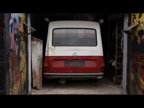 Starting Mercedes-Benz w123 3.0TD Ambulance After 15 Years + Test Drive