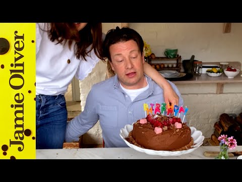 Homemade Celebration Cake | Keep Cooking & Carry On | Jamie Oliver #withme