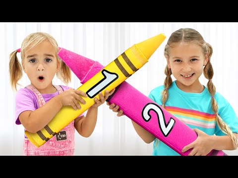 Learn Numbers 1 to 10 with Magic Crayons