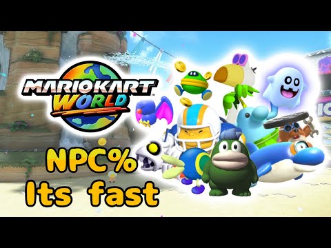 I Created a Speedrun in Mario Kart World to See How Fast It Takes to Get All NPC Characters 