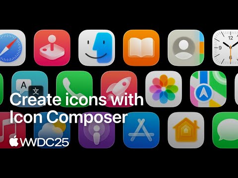 WWDC25: Create icons with Icon Composer | Apple