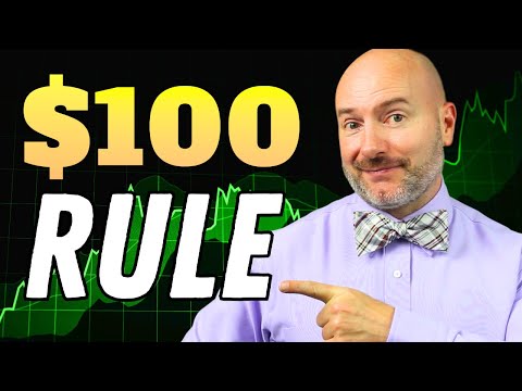The $100 Rule for Buying Stocks to Make Money