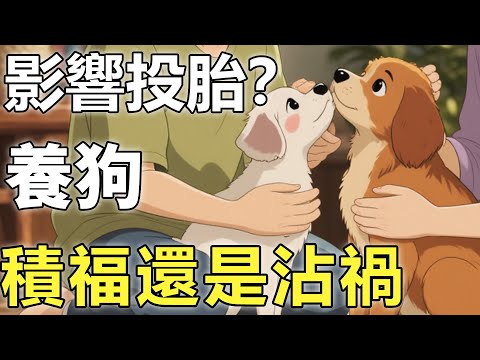 生前養狗，影響投胎？高僧僅用一語道破，養狗可以積福還是沾禍！【萌寵|寵物|因果】