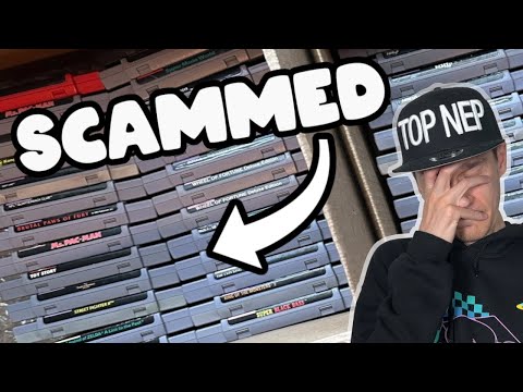 I GOT Scammed With These SNES Games Off FACEBOOK Marketplace...