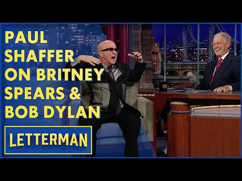 Paul Shaffer On Britney Spears & Bob Dylan | David Letterman