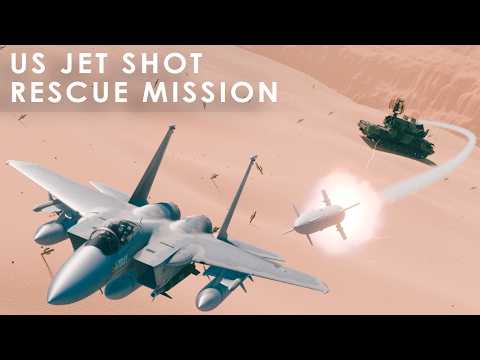 How a US F-15 Jet Was Shot Down & it's Pilot Rescued