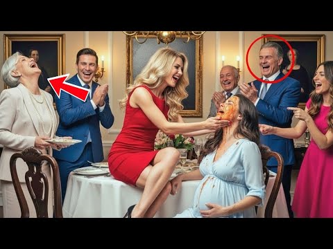 Die Geliebte demütigt die schwangere Ehefrau auf der Party — alle lachen, bis sie teuer dafür zahlen