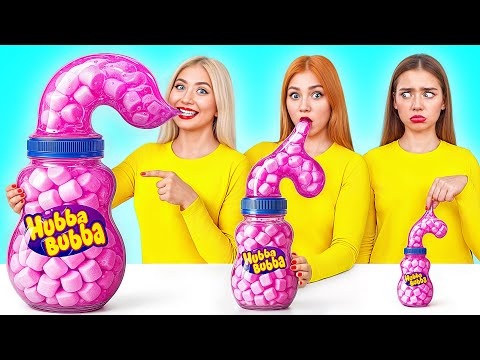 Tantangan Plat Besar, Sedang, dan Kecil | Resep Dapur yang Fantastis oleh Candy DO