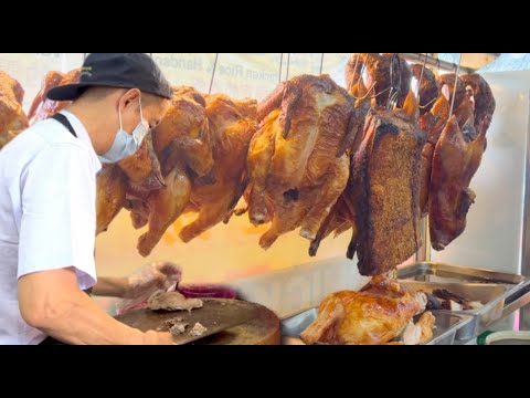 全马最便宜的烧腊饭，每碟只卖4.5令吉，老板说：多为社会做多点贡献，卖便宜也是可以！-Malaysia Street Food