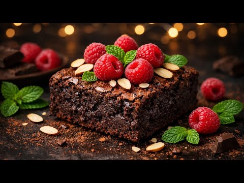 KETO Chocolate Brownies in 5 Minutes 🍫 Super Fudgy, No Sugar, No Gluten