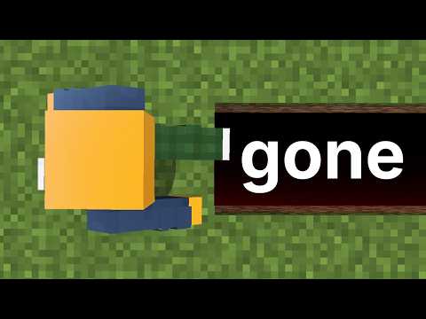 Beating Minecraft While The World Deletes Behind Me