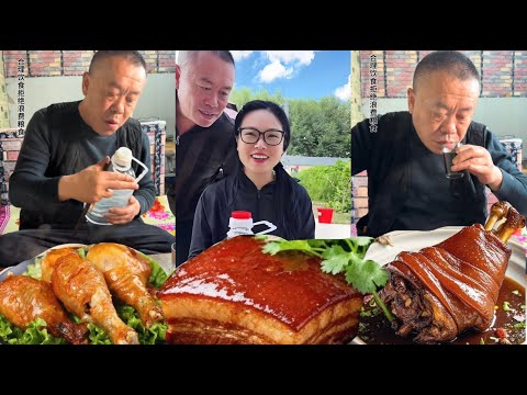 二哥做的饭真好吃，香迷糊了~The food made by my second brother is so delicious that it makes me feel dizzy #food