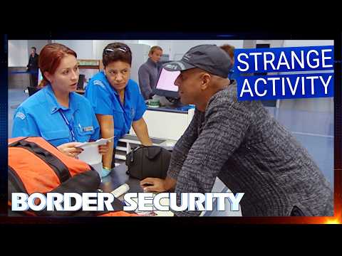 Mysterious Man Could Be Carrying More Than He Admits | FULL EPISODES | Border Security Australia