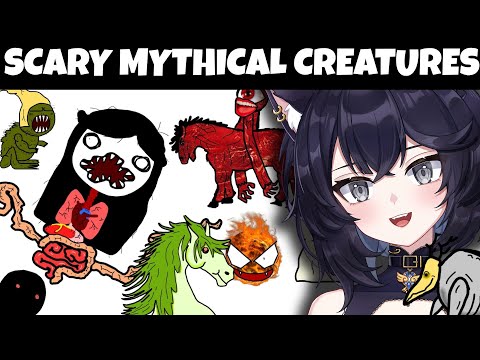 I'M SCARED NOW | Saphwyn REACTS to Mythical Creatures From Around the World [Chat History]